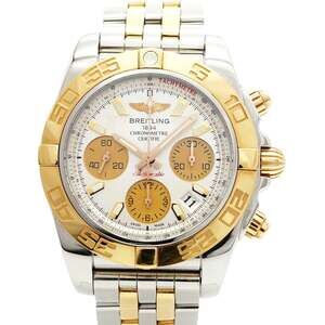 Breitling Chronomat 41 CB0140 Silver Dial Men's Watch